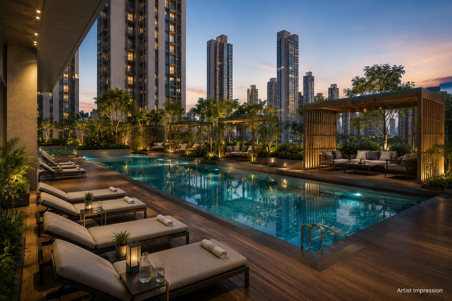 4 Swimming Pools